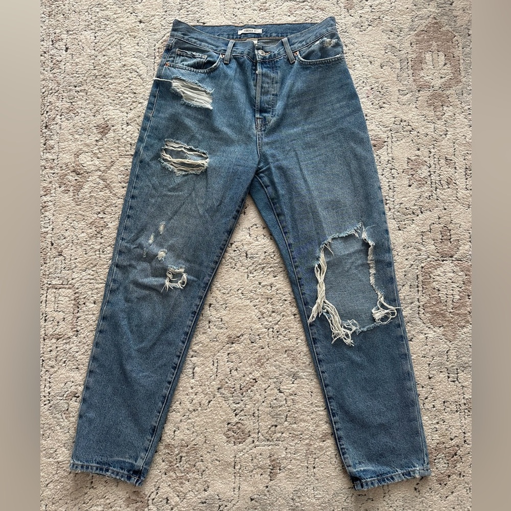 Holey jeans F21